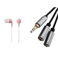 (未使用･未開封品)　エレコム ステレオヘッドホン カナル CN300 バランスの良い音質とキレのある低音を再生 ホワイト EHP-CN300AWH 0pbj0lf Amazon.co.jp: エレコム EHP-CN300MGY ステレオヘッドホン